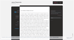Desktop Screenshot of ministeriojesusresponde.wordpress.com