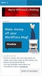Mobile Screenshot of mariowithoud.wordpress.com