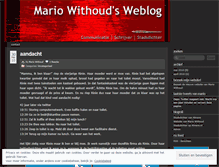 Tablet Screenshot of mariowithoud.wordpress.com