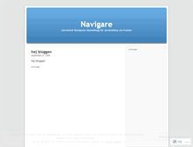 Tablet Screenshot of navigareax.wordpress.com