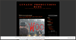 Desktop Screenshot of lunaticpro.wordpress.com