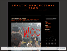 Tablet Screenshot of lunaticpro.wordpress.com