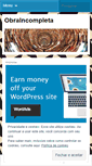 Mobile Screenshot of obraincompleta.wordpress.com