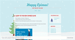 Desktop Screenshot of epimas.wordpress.com