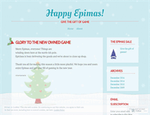 Tablet Screenshot of epimas.wordpress.com