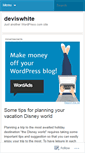 Mobile Screenshot of deviswhite.wordpress.com