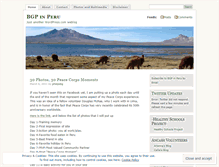 Tablet Screenshot of perujournal.wordpress.com