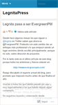 Mobile Screenshot of legnita.wordpress.com