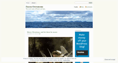 Desktop Screenshot of fromoffshore.wordpress.com