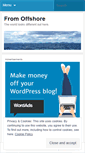 Mobile Screenshot of fromoffshore.wordpress.com