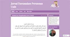 Desktop Screenshot of darussalambengkulu.wordpress.com