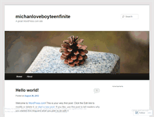 Tablet Screenshot of michanloveboyfriend.wordpress.com