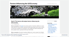 Desktop Screenshot of economics2.wordpress.com