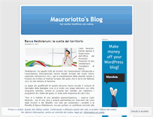 Tablet Screenshot of mauroriotto.wordpress.com