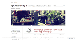 Desktop Screenshot of plantowingit.wordpress.com