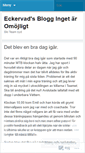Mobile Screenshot of eckervad.wordpress.com