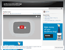 Tablet Screenshot of justhowmuchshouldiweigh.wordpress.com