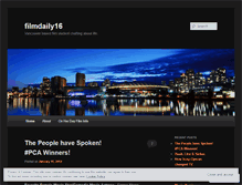 Tablet Screenshot of filmdaily16.wordpress.com