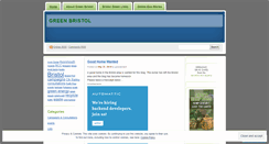 Desktop Screenshot of greenbristol.wordpress.com