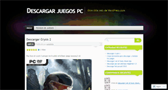 Desktop Screenshot of descargarjuegospcgratis.wordpress.com