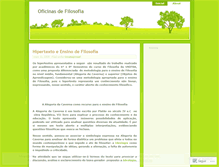 Tablet Screenshot of oficinasdefilosofia.wordpress.com