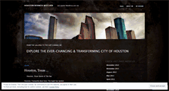 Desktop Screenshot of houston2010.wordpress.com
