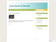 Tablet Screenshot of lubiaaguilar.wordpress.com