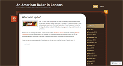 Desktop Screenshot of anamericanbakerinlondon.wordpress.com