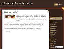 Tablet Screenshot of anamericanbakerinlondon.wordpress.com