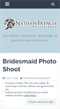 Mobile Screenshot of nathanfrenchphotography.wordpress.com