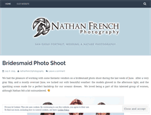 Tablet Screenshot of nathanfrenchphotography.wordpress.com