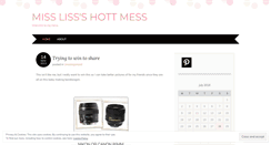 Desktop Screenshot of liss327.wordpress.com