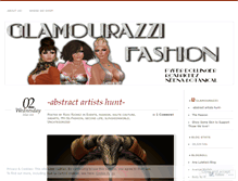 Tablet Screenshot of glamourazzi07.wordpress.com