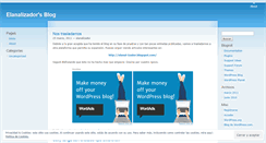 Desktop Screenshot of elanalizador.wordpress.com