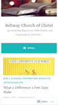 Mobile Screenshot of beltwaychurch.wordpress.com