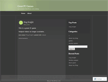 Tablet Screenshot of greatpcgames.wordpress.com