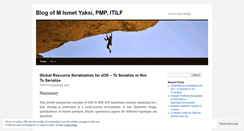 Desktop Screenshot of ismetyaksi.wordpress.com