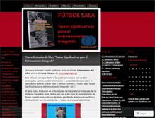 Tablet Screenshot of futsalcoach.wordpress.com