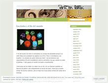 Tablet Screenshot of parisenllamas.wordpress.com