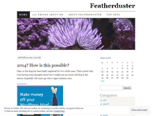 Tablet Screenshot of featherduster.wordpress.com