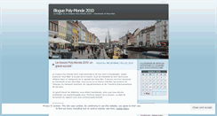 Desktop Screenshot of polymonde2010.wordpress.com