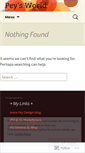 Mobile Screenshot of peysworld.wordpress.com