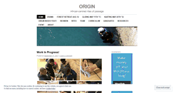 Desktop Screenshot of originhq.wordpress.com