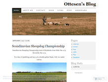 Tablet Screenshot of ottesen.wordpress.com