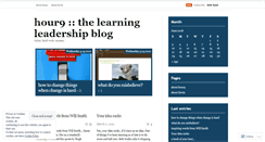 Desktop Screenshot of hour9.wordpress.com