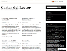 Tablet Screenshot of lectorahoraleon.wordpress.com