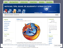 Tablet Screenshot of kubuntuchile.wordpress.com