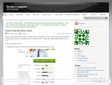 Tablet Screenshot of dyclane.wordpress.com