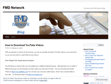 Tablet Screenshot of fmdnetwork.wordpress.com