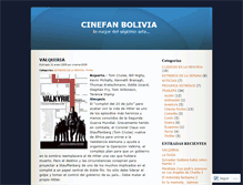 Tablet Screenshot of cinefan2009.wordpress.com